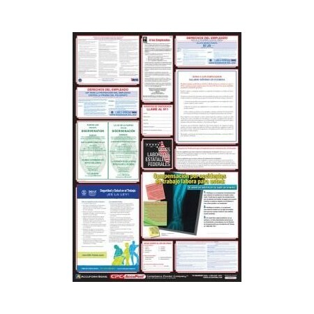 POSTERS COMBO STATE, FEDERAL AND OSHA PPG400FL